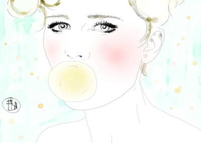 portrait-bubble-gum-francesca-di-marco-art-artist-blog-3