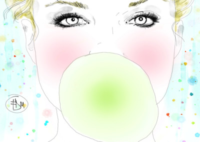 portrait-bubble-gum-mode-francesca-di-marco-art-artist-blog