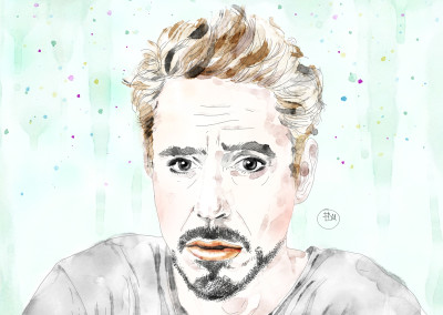 Celebrity portrait