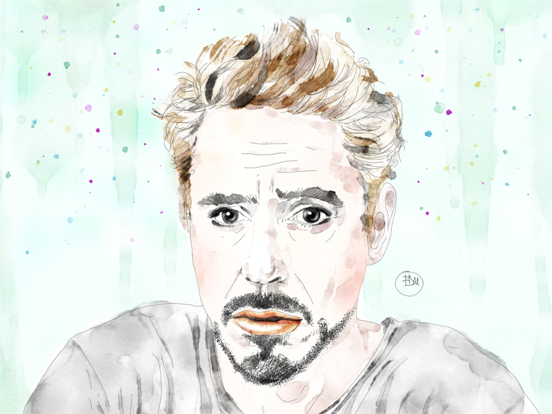 Celebrity portrait